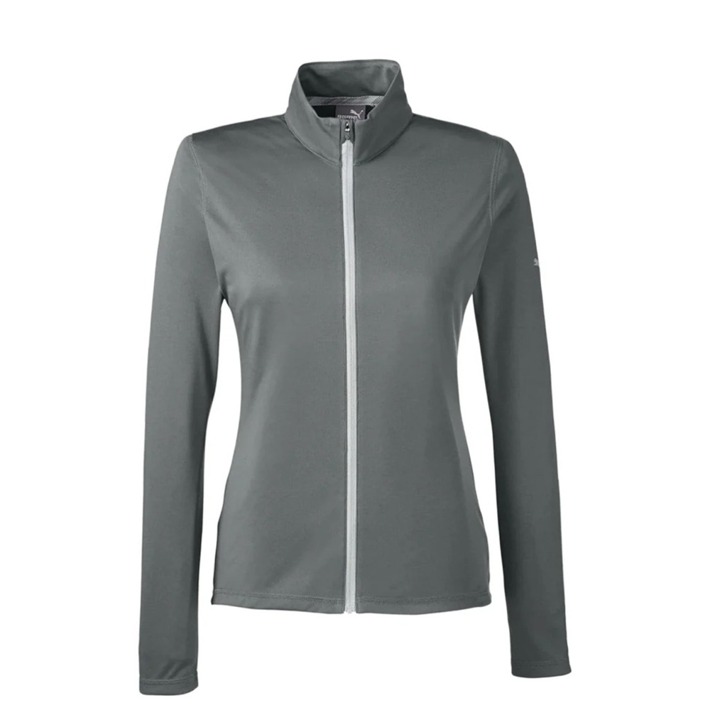 Puma Women’s Icon Grey Full-Zip Jacket